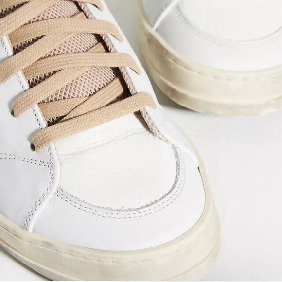 P448 high top white patent leather sneakers Medusa color size 35 US 5 - Picture 5 of 16